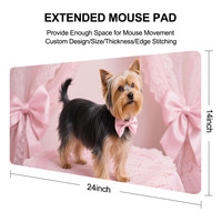 Tapis de souris personnalisé repose-poignet tapis de bureau antidérapant tapis de bureau de jeu couture bord grand tapis de bureau ordinateur tapis de souris