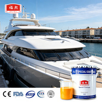 Revêtement supérieur en fluorocarbone auto-séchant facile à appliquer, idéal pour les travaux de rénovation et d'entretien quotidiens de divers navires