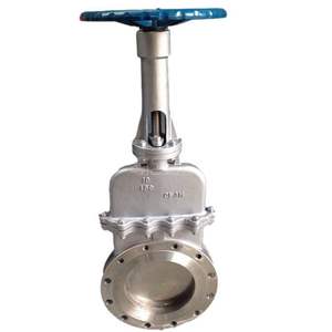 Hoge Kwaliteit Handmatige Verborgen Roestvrijstalen Mes Poort Ventiel Met Klem Type Mes Poort Ventiel - Product Image 4