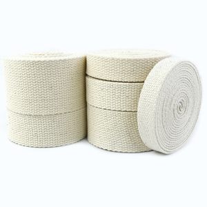 Meetee AP320 38毫米DIY服装缝纫行李带配件包皮带丝带米色厚涤棉织带 - Product Image 3
