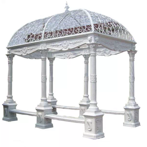 China Leverancier Gietijzeren Paviljoen Tuin Tuinhuisje Elegante Outdoor <span class=keywords><strong>Pergola</strong></span> - Product Image 1