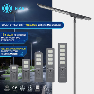 Farola <span class=keywords><strong>Solar</strong></span> AL6063 de 100W-500W con Módulo Monocristalino para Mayoristas, Iluminación de Jardín Exterior - Product Image 1