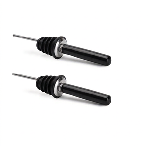 Bottle <b>Stopper</b> Silicone Rubber Ribbed Sealing <b>Wine</b> Closure - Product Image 2