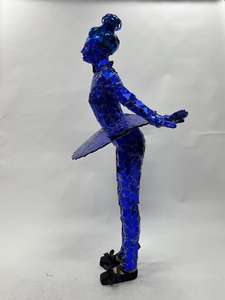 <span class=keywords><strong>Vestido</strong></span> de Espejos Plateados de Gran Demanda 2024 para Mujer, Traje de Espejos para Actuaciones y Espectáculos en Escenario - Product Image 3