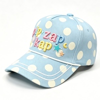 Casquette de baseball à 5 panneaux, bleue, à visière incurvée, structurée, à motif écossais, avec logo brodé 3D personnalisé, fabriquée par un fabricant BSCI