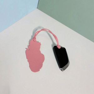 Multi-Purpose PU Leather Qatar Map <b>Charm</b> Vintage Bookmark Unique <b>Bag</b> <b>Charm</b> Gift with Leather Strap - Product Image 2