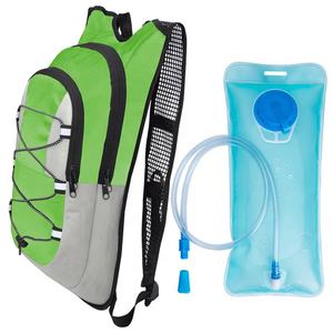 Mochila de Hidratación Ligera Unisex para Ciclismo y Running, con Bolsa de Agua de 2L, Forro de Poliéster Resistente al Agua, Portátil - Product Image 4