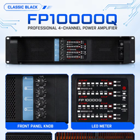 Amplifier FP10000Q/FP20000Q 110 220 volt amplifier suara profesional untuk speaker line array, amplifier fp10000q