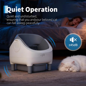 Lettiera per gatti AFP Effortless Odor Control & Smart con WIFI, autopulente, per più gatti - Product Image 5