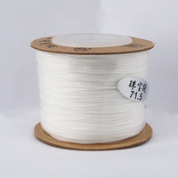 ST1054 0.8mm 1.0mm 0.6mm Cordon en nylon multicolore pour bijoux, nœuds chinois, bracelets, macramé, perlage, fils et cordons