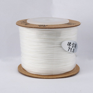 St1054 <span class=keywords><strong>0.8mm</strong></span> 1.0mm 0.6mm nhiều màu đồ trang sức Trung Quốc Knot <span class=keywords><strong>nylon</strong></span> dây Vòng đeo tay macrame beading dây chuỗi chủ đề - Product Image 5