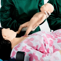 Mannequin de simulation pour la formation en sage-femme et en obstétrique, avec fonction de mère simulée, pour la science médicale