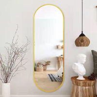 Miroir mural encadré moderne de bonne qualité, sur mesure, pour chambre à coucher, pour la décoration de la maison