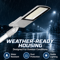 50W-300W Kommerzielle LED-Straßenbeleuchtung Hocheffiziente Außenbeleuchtung IP65 Aluminiumgehäuse für Autobahn- und Kommunalprojekte