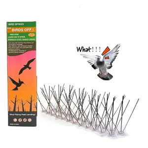 Seicosy Factory Wholesale Bird repeller great quality durable stainless steel anti bird spikes