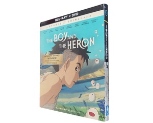 Pellicola disco duplicazione stampa fabbrica blu ray serie Film cofanetto dvd Film collezione il ragazzo e l'airone 1BD + 1DVD - Product Image 1