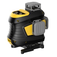 Niveau laser vert industriel DEGLASERS 360 avec batterie au lithium grande capacité et auto-nivellement à pendule pour la construction