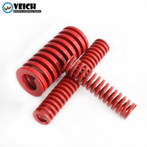 Cao nhiệm vụ tự động tải khuôn chết mùa xuân áp lực màu đỏ nén xoắn ốc dập làm bằng thép - Product Image 2