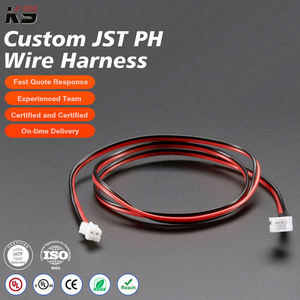 Conector de Cable JST PH GH de 1.25 mm, Adaptador de Interfaz de Cable de Cobre Plateado, Arnés de Cableado para Equipos Industriales - Product Image 1