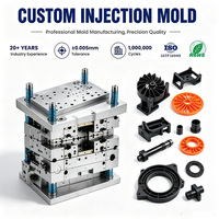 Moulage par injection de plastique ABS personnalisé, fabricant de moules d'injection OEM en ABS, PVC, PP, caoutchouc, POM, service de prototypage de moules d'injection