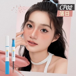 Vegan longue durée facile à utiliser Spot <span class=keywords><strong>Jenny</strong></span> 2in1 stylo à taches de rousseur avec maquillage Blush étanche fard à joues stylo à taches de rousseur - Product Image 3