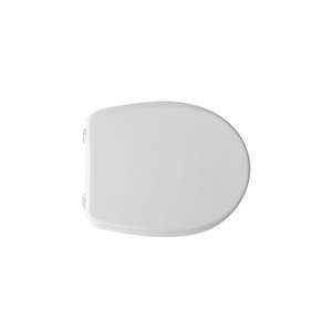 Abattant de toilette Dolomite Vaso Garda, style moderne, fermeture douce, fabriqué en bambou, plastique PP et résine uréique, pour salle de bain - Product Image 1