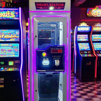 Machine de change de devises de luxe pour 4 personnes, distributeur automatique de billets, équipement autonome pour centre de jeux et de divertissement