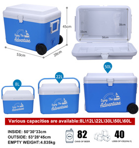 Thái Lan Nhà Máy OEM Odm Tùy Chỉnh 12L 22L <span class=keywords><strong>30L</strong></span> 50L Nhựa Di Động Dã Ngoại Cắm Trại <span class=keywords><strong>Ice</strong></span> Cream Ngực Mát Hộp Ngoài Trời Mát Hộp - Product Image 4