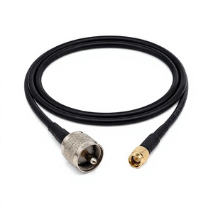 <span class=keywords><strong>Cable</strong></span> <span class=keywords><strong>Coaxial</strong></span> de Baja Pérdida de 50 Ohmios de Fábrica, Conector UHF PL259 Macho a SMA Macho, RG58 RG316 LMR200 RG240 para Antena - Product Image 1