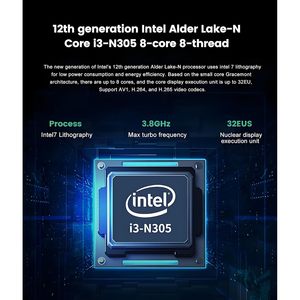 เลอโนโว ออลอินวัน เดสก์ท็อป 23.8 นิ้ว FHD อินเทล คอร์ ไอ3 แรม 8GB วินโดวส์ 11 โฮม สำหรับธุรกิจและการศึกษา - Product Image 3