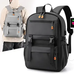 2023 Atacado Mochila Men's Leisure Travel Multi Função Computador Mochila Student School Bag