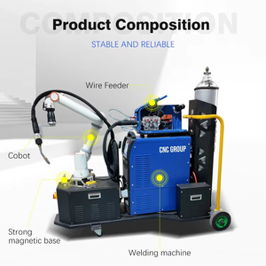 Robot de soudage industriel pour métaux, acier, acier au carbone, acier inoxydable, robot de soudage automobile - Product Image 1