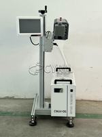 Système de marquage laser industriel pour les bouchons, gravure automatique de la date d'expiration, rentable