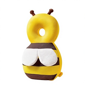 Protezione per la Testa Regolabile Anti-Caduta per Neonati, Supporto di Sicurezza Anti-Impatto per Bambini che Imparano a Camminare, Motivo a Farfalla in Poliestere - Product Image 5