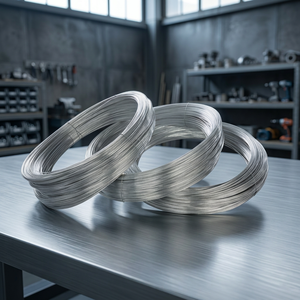 Fil en acier inoxydable, fourniture directe d'usine, fil industriel durable résistant à la corrosion, fil galvanisé haute résistance et - Product Image 2