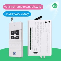 Télécommande universelle RF 315 MHz, codeur de code à distance, télécommande d'apprentissage de code pour pompe à essence, émetteur de télécommande