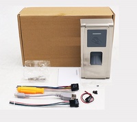 Sistem Kontrol Akses Pintu Sidik Jari Biometrik Tahan Air ZK MA300 IP65 TCP/IP RS485 Sistem Absensi Kartu Logo Dapat Disesuaikan