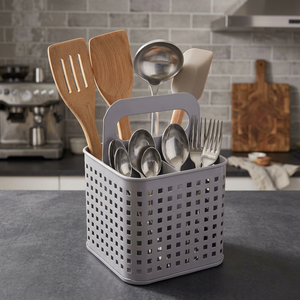 Panier de rangement pour ustensiles de cuisine, design minimaliste, durable, type sur pied - Product Image 5