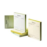 Boîte en carton ivoire personnalisée haut de gamme et durable pour masques faciaux, écologique, recyclable, avec impression de logo personnalisé pour l'emballage des masques en feuille.
