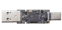 Chip memori SSD Solid USB 1TB, 1000 MB/S portabel tipe-c Flash Drive SSD PCBA Chip memori telanjang 512GB 256GB