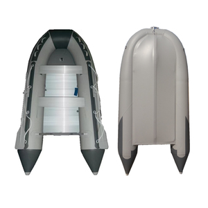 Produttore Professionale di Imbarcazioni per Sport Acquatici, Yacht Gonfiabile da 12 Piedi, Barca Pieghevole Stabile con Fondo Piatto e Motore in PVC - Product Image 1