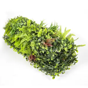 ZC vegetale Artificiel pianta artificiale verde erba verde parete sfondo pannello artificiale pianta parete parete
