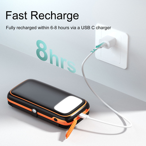 <span class=keywords><strong>Hiluckey</strong></span> prix de gros 20000Mah capacité Portable batterie externe 4 panneaux solaires <span class=keywords><strong>chargeur</strong></span> <span class=keywords><strong>solaire</strong></span> - Product Image 3