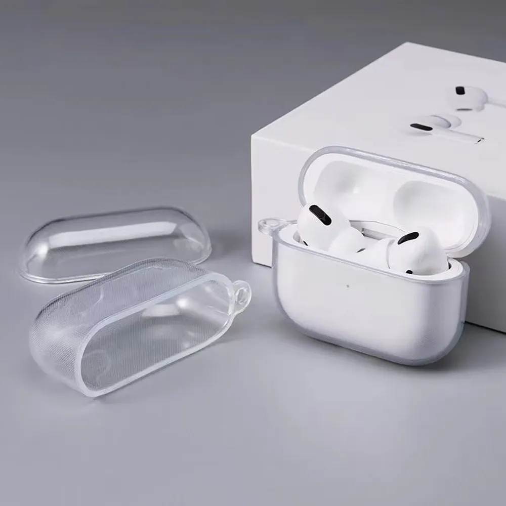 Casing kedap guncangan, untuk Airpods pro 2 air pods 3 earphone airpod Bluetooth aksesori Headphone silikon Solid