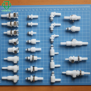 Raccord rapide mâle en plastique POM série M JUJUMEDTEC avec valve, compatible avec tuyau en caoutchouc de 1,6 à 6,4 mm - Product Image 3