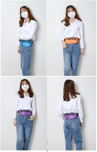 Hot Selling Classic Cheap Polyester <b>Waterproof</b> Wear-resistant Unisex Outdoor Sports Lightweight Waist Bag - Product Image 6