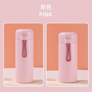 Custom Logo <b>Mini</b> Insulated Pocket Outdoor Camping Stainless Steel Double-Layer Vacuum Insulation Business Gift Water Cup <b>Bottle</b> - Product Image 2