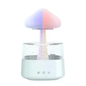 Drip Rain-Cloud Zen 7 Led Raining Micro Water Drop Sound Night Light Raincloud Humidifier And Oil Diffuser Rain Cloud Humidifier