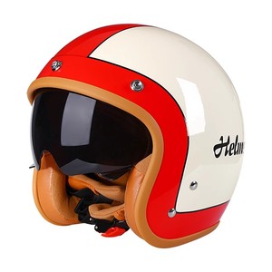 Certifié DOT 3/4 Retro Cruiser Casque Unisex Open Face Casques <span class=keywords><strong>Moto</strong></span> Toutes Saisons Matériau ABS Nouveau Dropshipping Disponible - Product Image 1