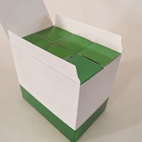 Boîte de présentation en papier avec ligne de déchirure pour sachets de compléments alimentaires de collagène personnalisés, pour comptoir de supermarché